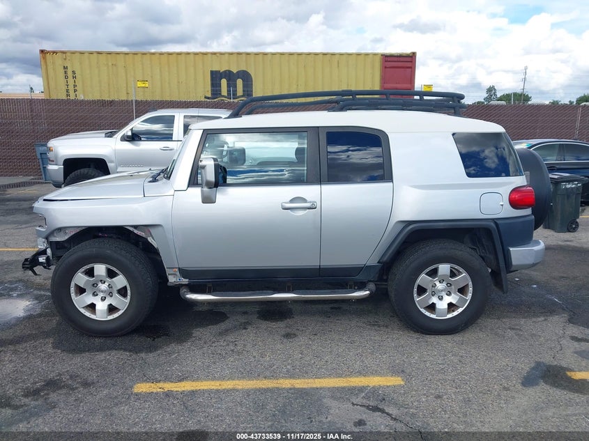 2007 Toyota Fj Cruiser VIN: JTEZU11F970008821 Lot: 43733539