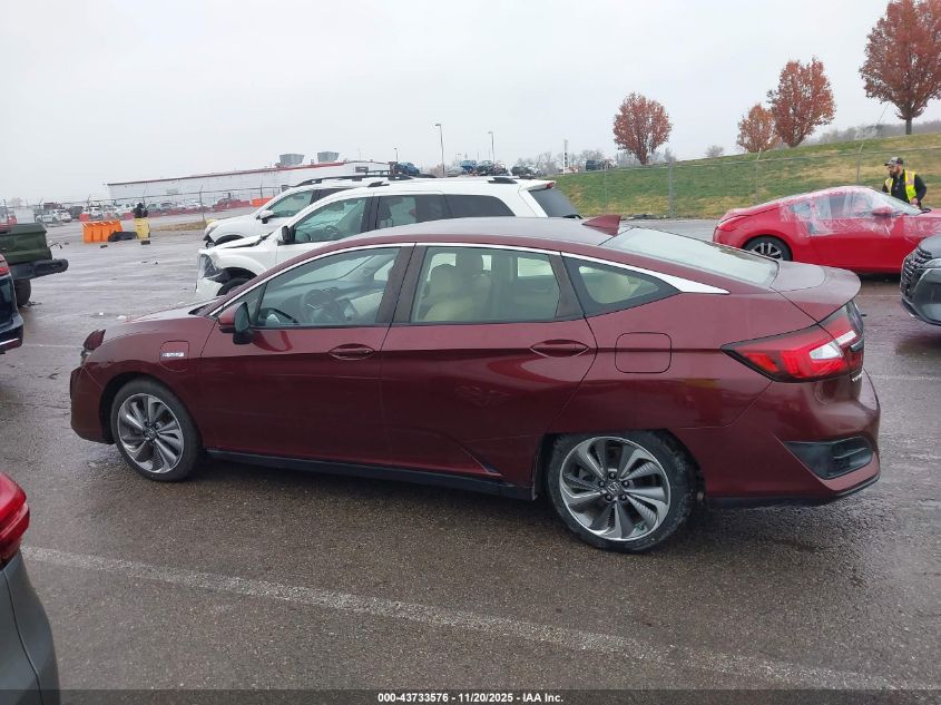 2018 Honda Clarity Plug-In Hybrid Touring VIN: JHMZC5F31JC002416 Lot: 43733576