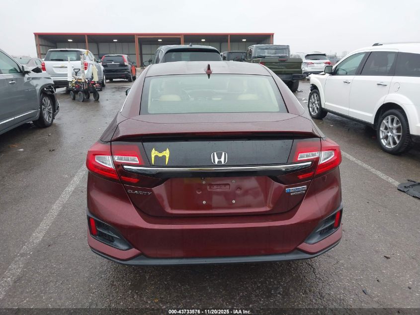 2018 Honda Clarity Plug-In Hybrid Touring VIN: JHMZC5F31JC002416 Lot: 43733576