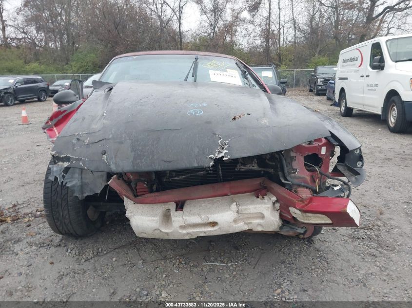 1997 Ford Mustang Gt VIN: 1FALP42X2VF167593 Lot: 43733583