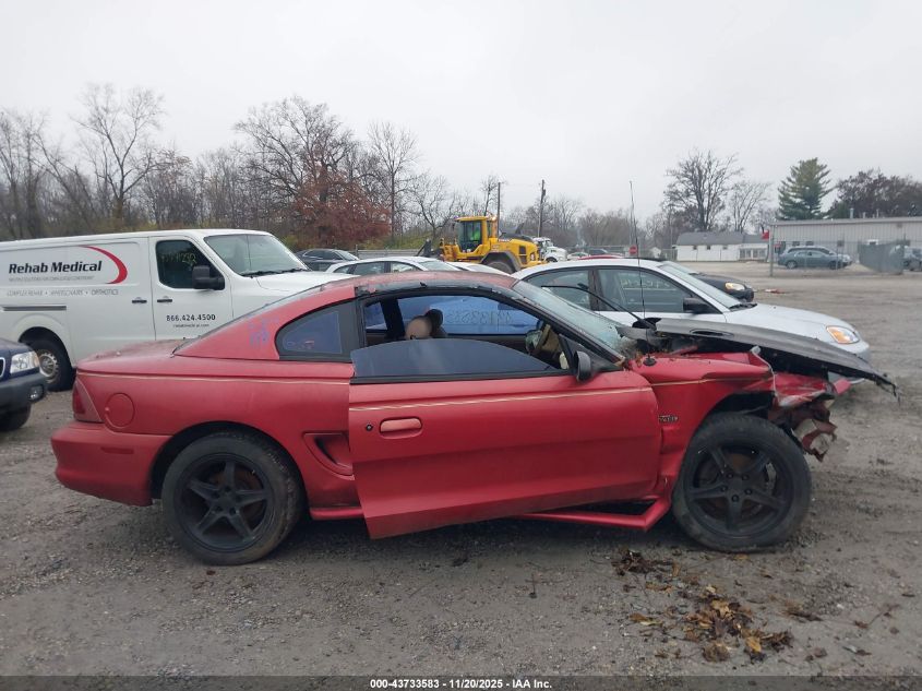 1997 Ford Mustang Gt VIN: 1FALP42X2VF167593 Lot: 43733583