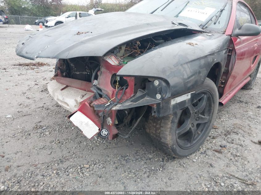 1997 Ford Mustang Gt VIN: 1FALP42X2VF167593 Lot: 43733583