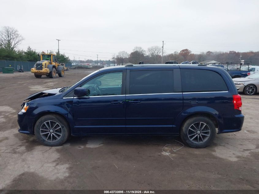 2017 Dodge Grand Caravan Sxt VIN: 2C4RDGCG6HR713564 Lot: 43733595