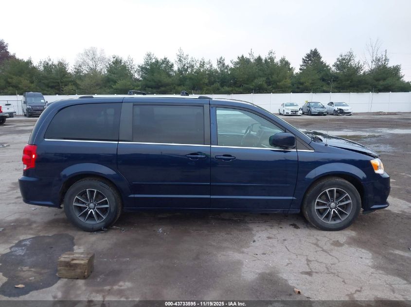 2017 Dodge Grand Caravan Sxt VIN: 2C4RDGCG6HR713564 Lot: 43733595