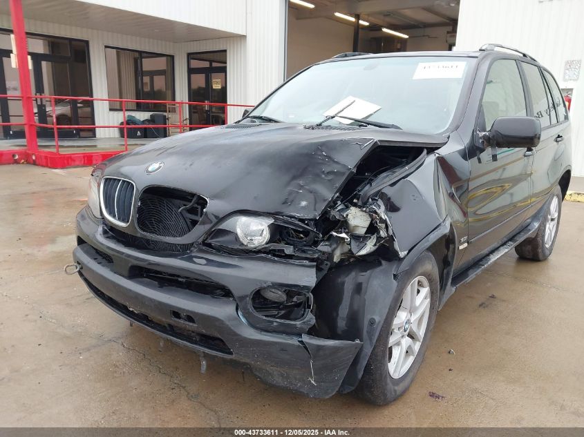 2005 BMW X5 3.0I VIN: 5UXFA13565LY16087 Lot: 43733611