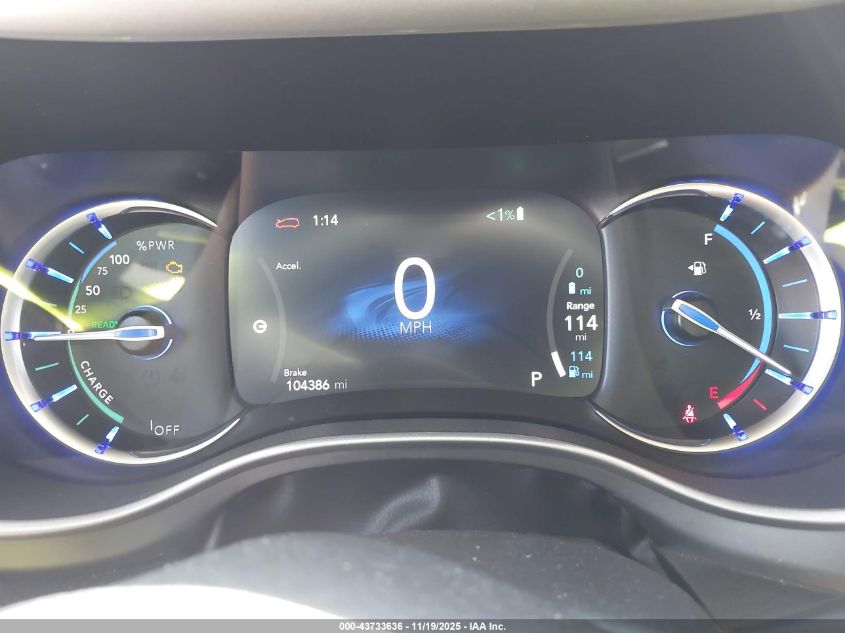 2022 Chrysler Pacifica Hybrid Touring L VIN: 2C4RC1L76NR205543 Lot: 43733636