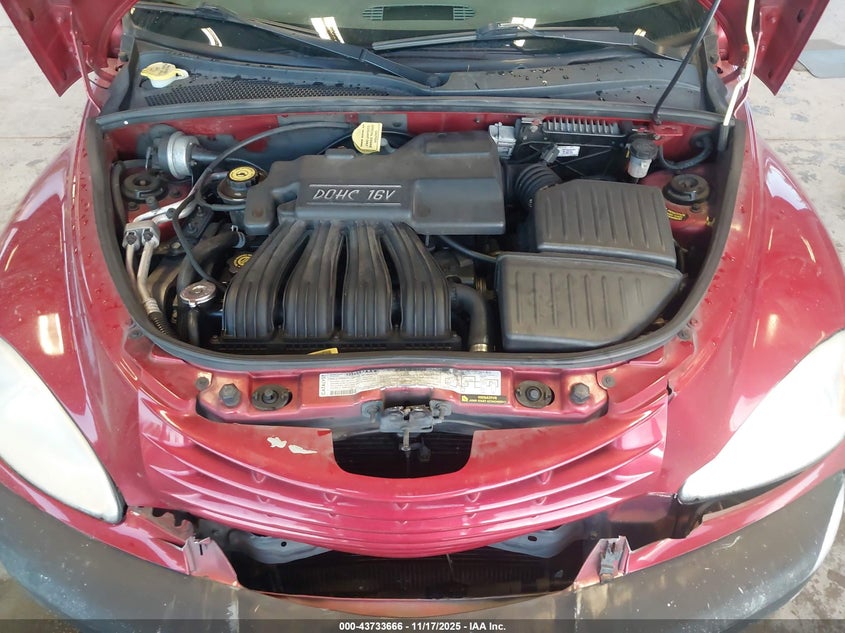 2002 Chrysler Pt Cruiser Touring VIN: 3C4FY58B22T222017 Lot: 43733666