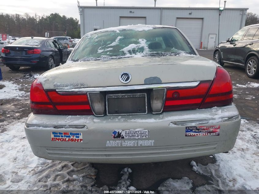 2005 Mercury Grand Marquis Gs VIN: 2MEFM74W55X602003 Lot: 43733667