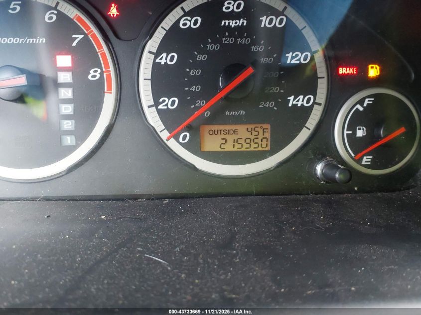 2005 Honda Cr-V Ex VIN: SHSRD78875U308055 Lot: 43733669