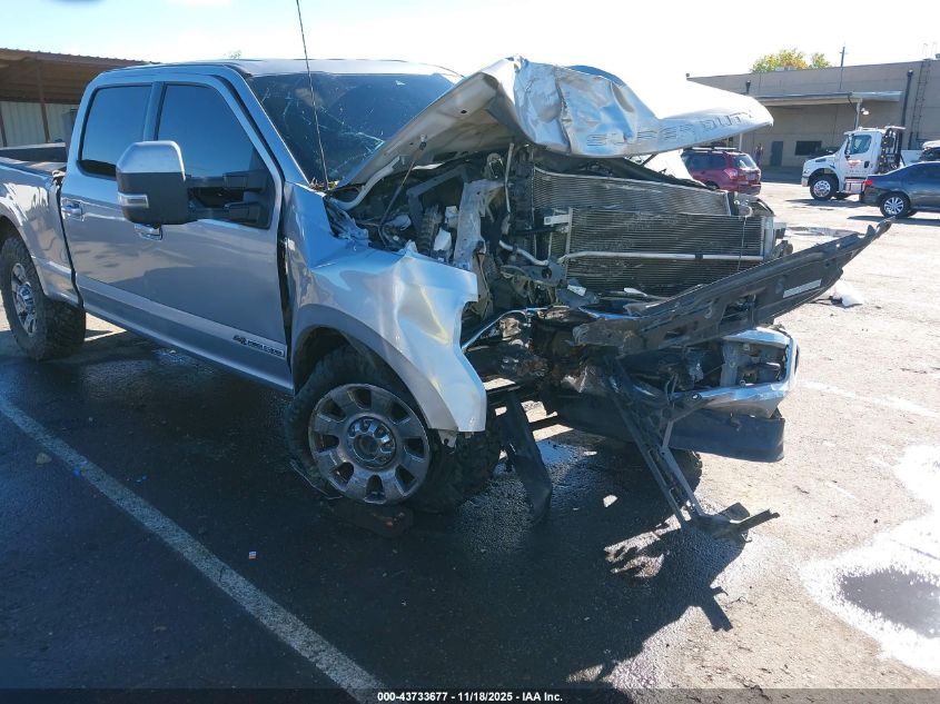 2022 Ford F-250 Lariat VIN: 1FT7W2BT9NEF75241 Lot: 43733677