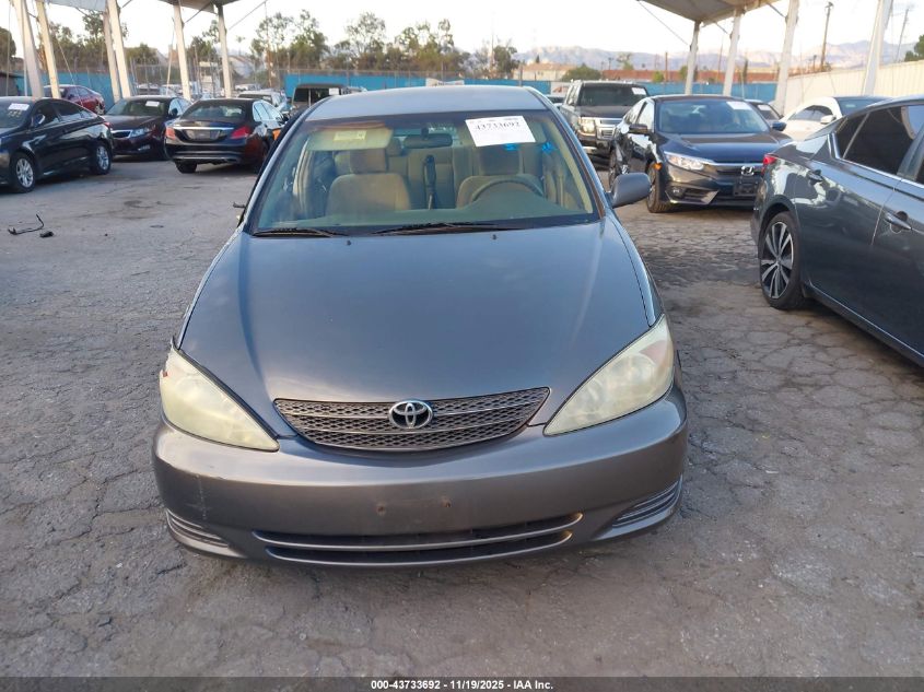 2003 Toyota Camry Le VIN: 4T1BE32K13U785647 Lot: 43733692
