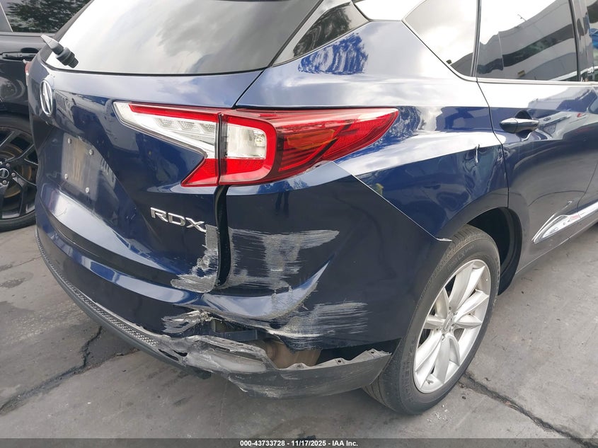 2020 Acura Rdx Standard VIN: 5J8TC1H37LL017567 Lot: 43733728