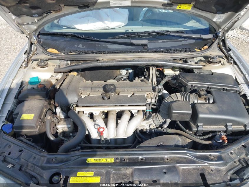 2004 Volvo S60 2.4 VIN: YV1RS61T942375838 Lot: 43733731