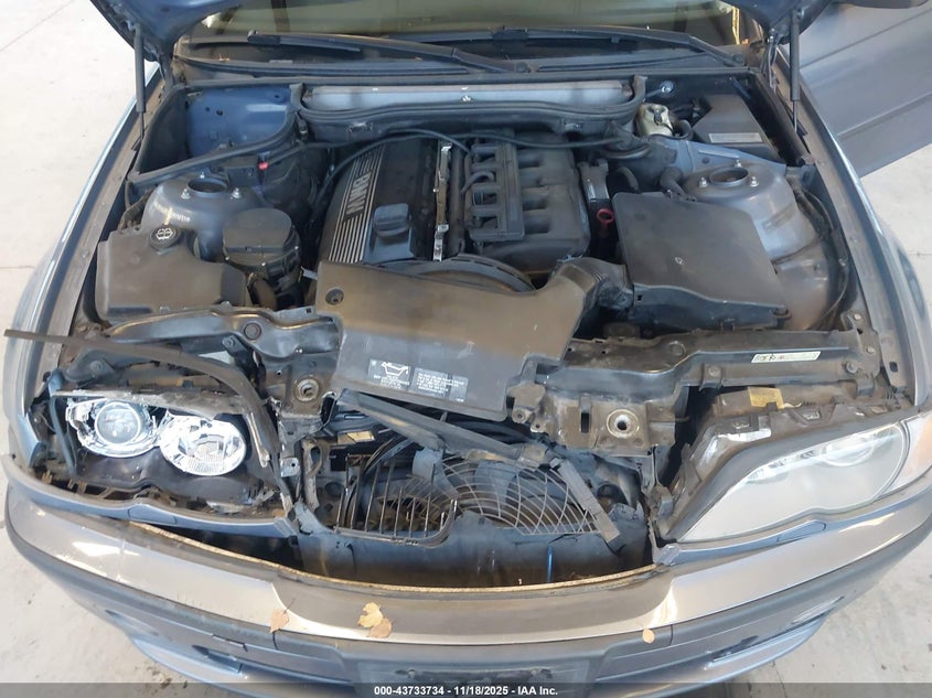 2002 BMW 330I VIN: WBAEV53472KM18708 Lot: 43733734