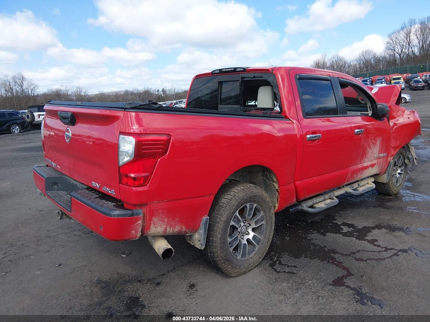 2021 Nissan Titan Sv 4X4