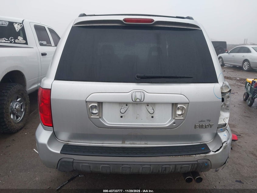 2005 Honda Pilot Ex-L VIN: 5FNYF18575B004451 Lot: 43733777