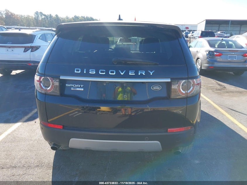 2016 Land Rover Discovery Sport Hse Lux VIN: SALCT2BG7GH548527 Lot: 43733833