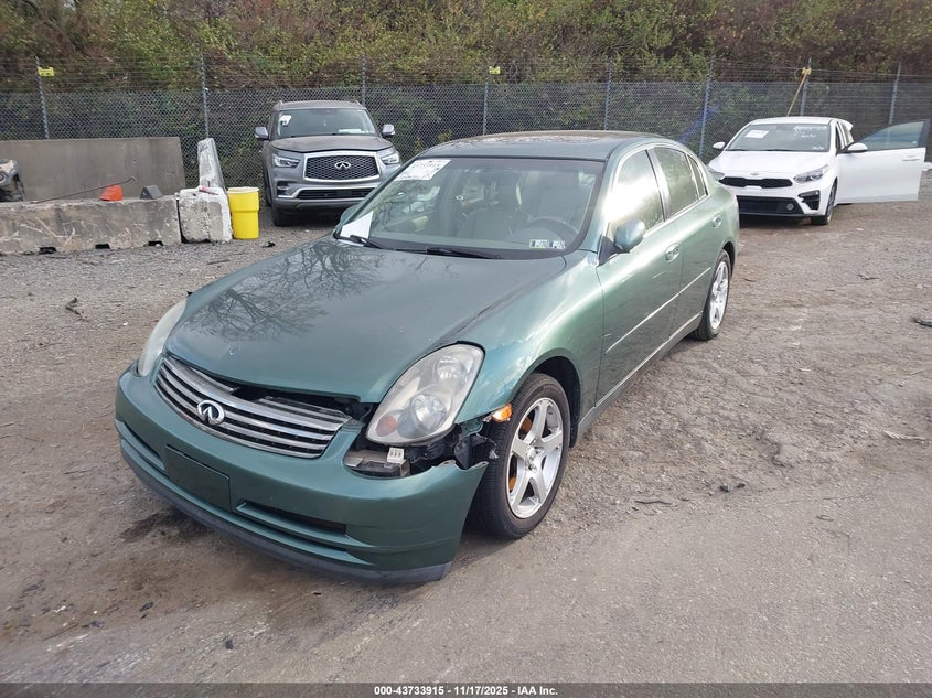 2003 Infiniti G35 Luxury Leather VIN: JNKCV51E43M300108 Lot: 43733915