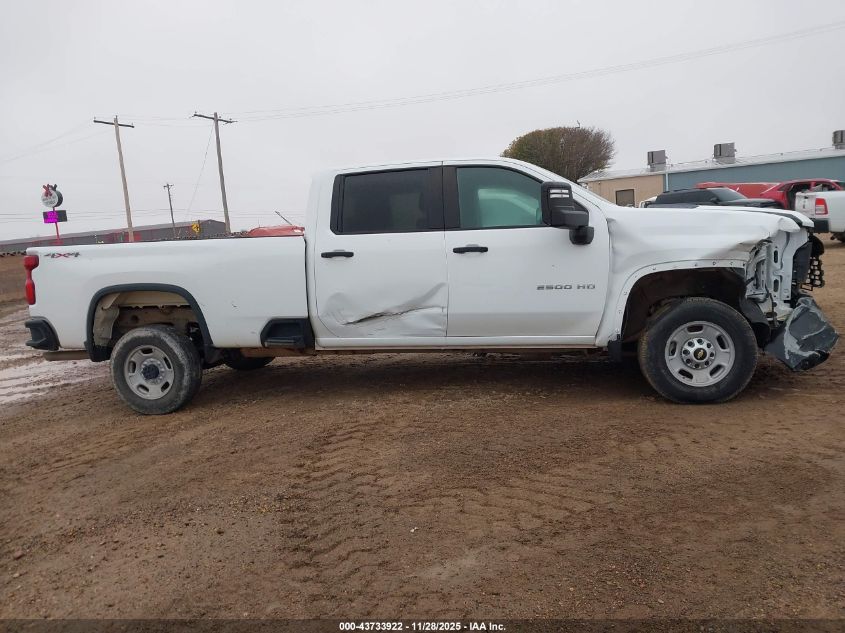 2021 Chevrolet Silverado 2500Hd 4Wd Long Bed Wt VIN: 1GC4YLE77MF141328 Lot: 43733922