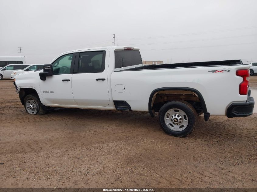 2021 Chevrolet Silverado 2500Hd 4Wd Long Bed Wt VIN: 1GC4YLE77MF141328 Lot: 43733922