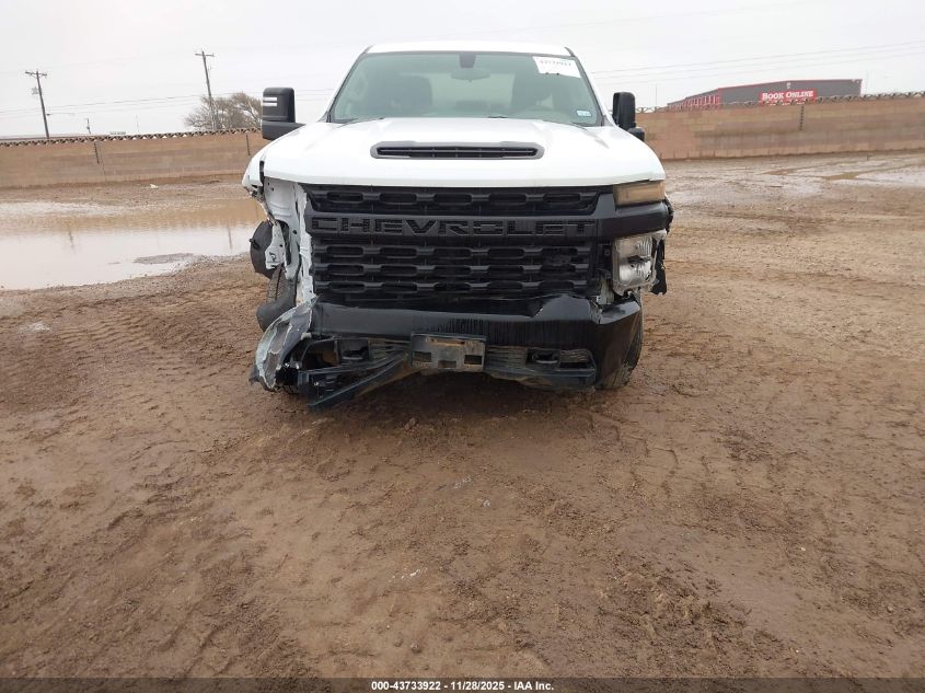 2021 Chevrolet Silverado 2500Hd 4Wd Long Bed Wt VIN: 1GC4YLE77MF141328 Lot: 43733922