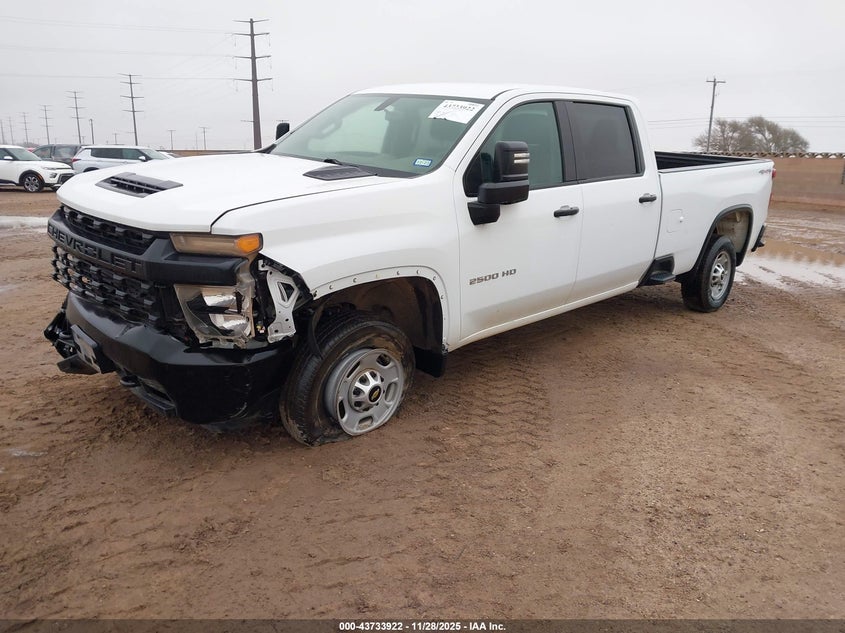 1GC4YLE77MF141328 2021 CHEVROLET SILVERADO photo no. 2