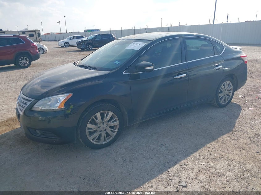 3N1AB7AP6FY283282 2015 NISSAN SENTRA photo no. 2