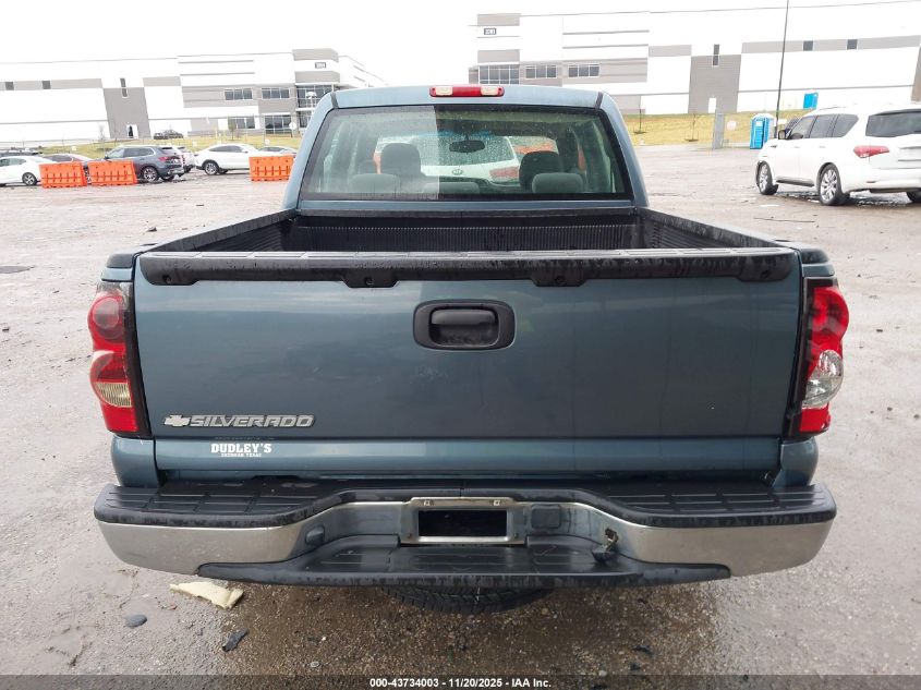 2006 Chevrolet Silverado 1500 Ls VIN: 2GCEC13V961347298 Lot: 43734003