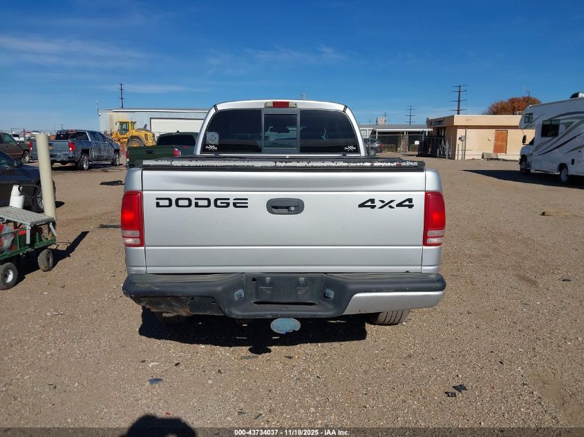 2002 Dodge Dakota Sport VIN: 1B7HG38N82S517067 Lot: 43734037
