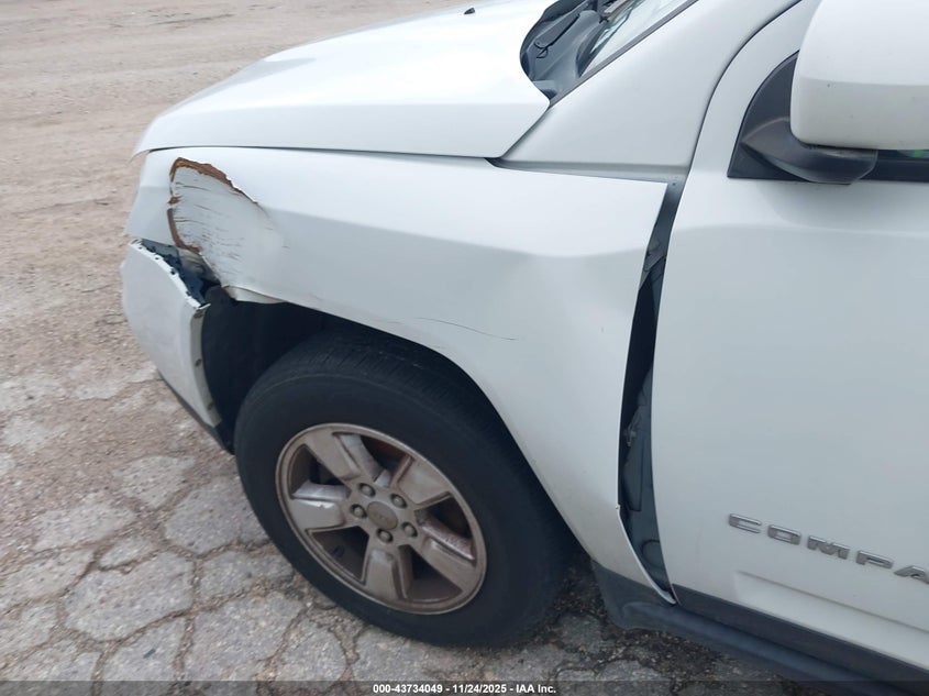 2016 Jeep Compass Latitude VIN: 1C4NJCEAXGD735531 Lot: 43734049