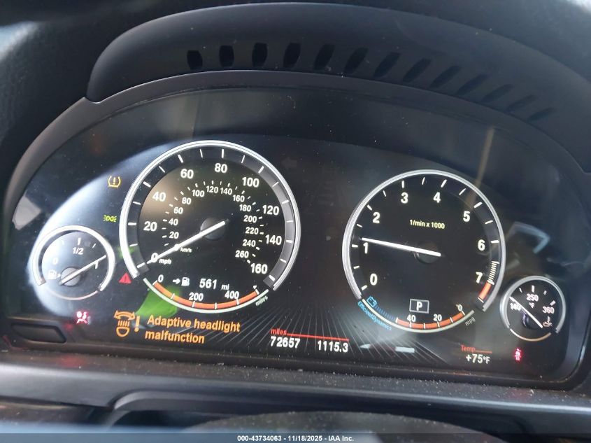 2015 BMW 528I xDrive VIN: WBA5A7C5XFD625491 Lot: 43734063