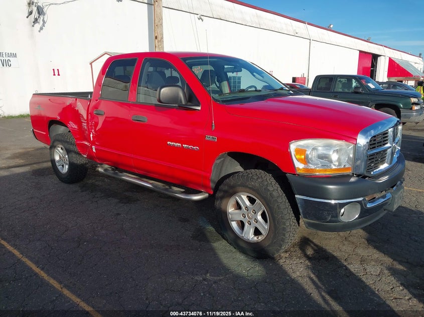 2006 DODGE RAM 1500 Red VIN: 1D7HU18286S696953