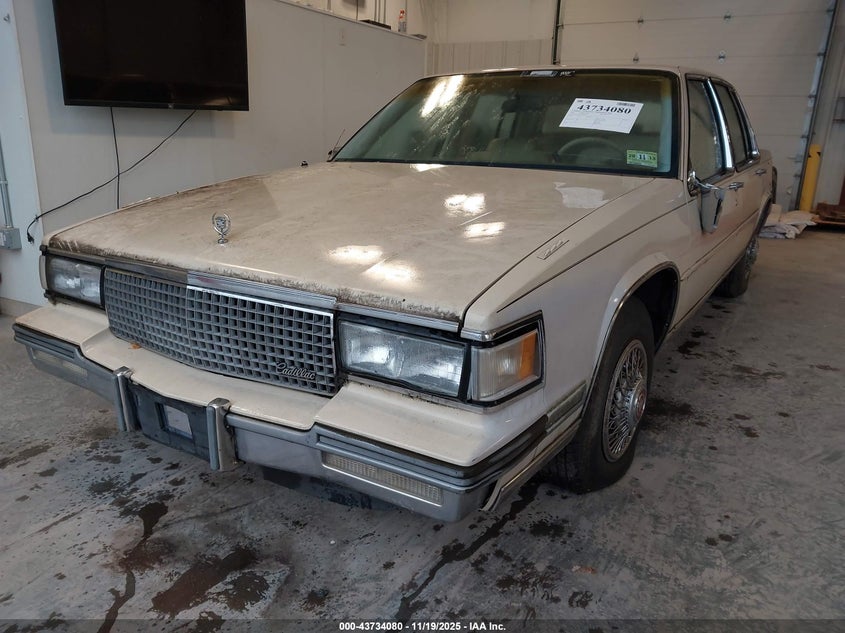 1G6CD5185H4288138 1987 CADILLAC DE VILLE photo no. 2
