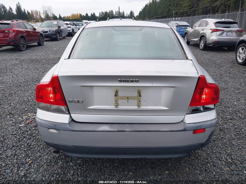 2004 Volvo S60 2.4 VIN: YV1RS64A342405491 Lot: 43734121