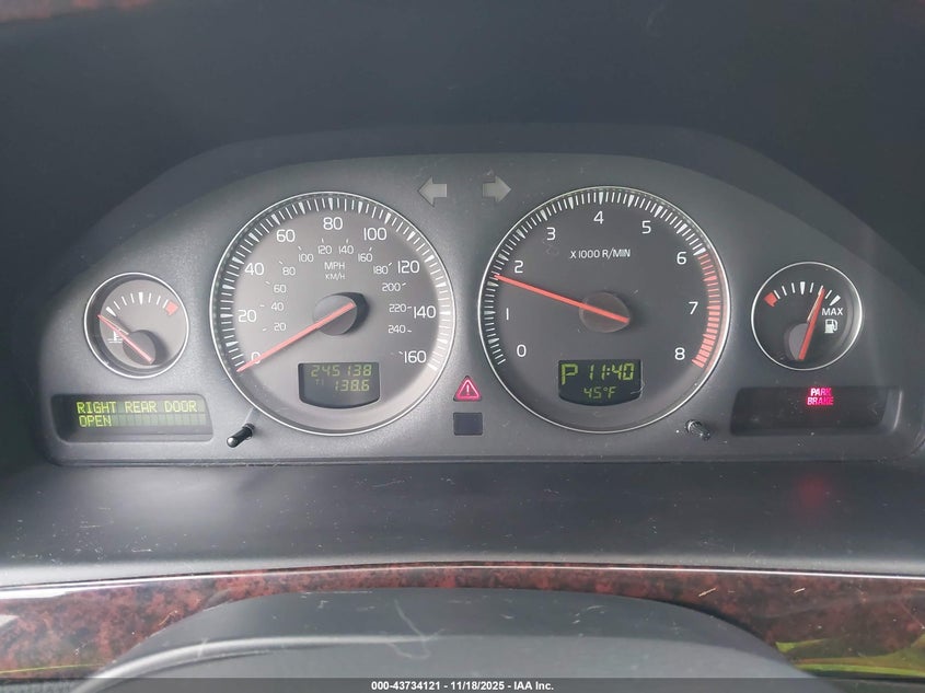 2004 Volvo S60 2.4 VIN: YV1RS64A342405491 Lot: 43734121