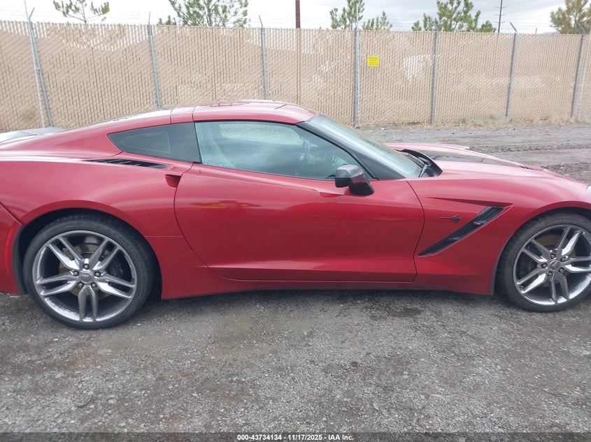 2015 Chevrolet Corvette Stingray Z51 VIN: 1G1YH2D76F5100493 Lot: 43734134