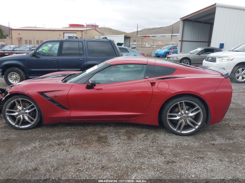 2015 Chevrolet Corvette Stingray Z51 VIN: 1G1YH2D76F5100493 Lot: 43734134