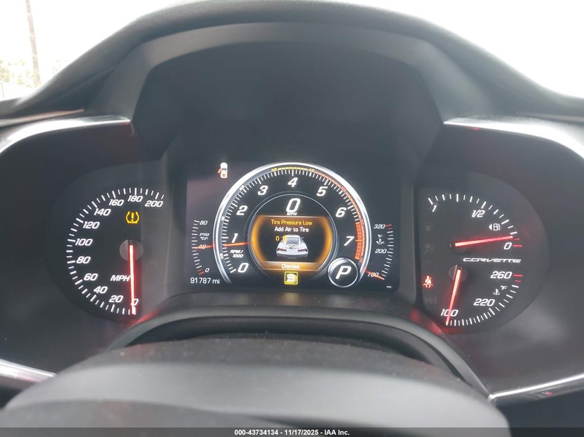 2015 Chevrolet Corvette Stingray Z51 VIN: 1G1YH2D76F5100493 Lot: 43734134