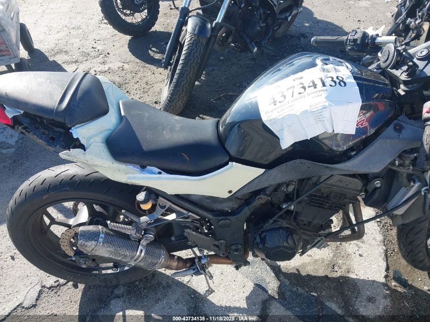 2013 Kawasaki Ex300 A VIN: JKAEX8A12DDA04683 Lot: 43734138