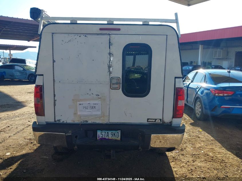 2010 Chevrolet Silverado 2500Hd Work Truck VIN: 1GC4KVBGXAF145807 Lot: 43734149