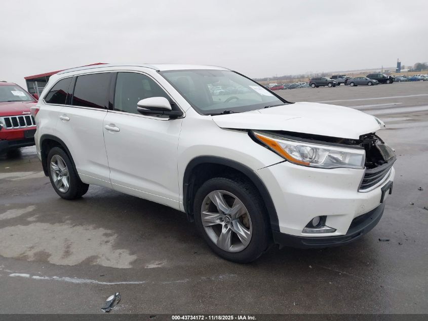 TOYOTA HIGHLANDER LIMITED V6