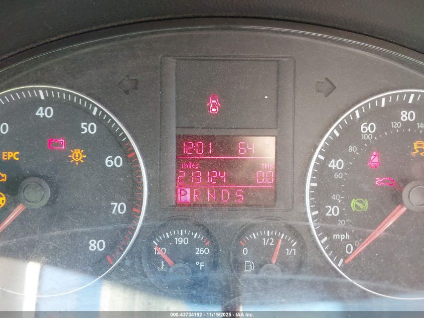 2007 Volkswagen Jetta 2.5 VIN: 3VWRF71K97M092860 Lot: 43734192