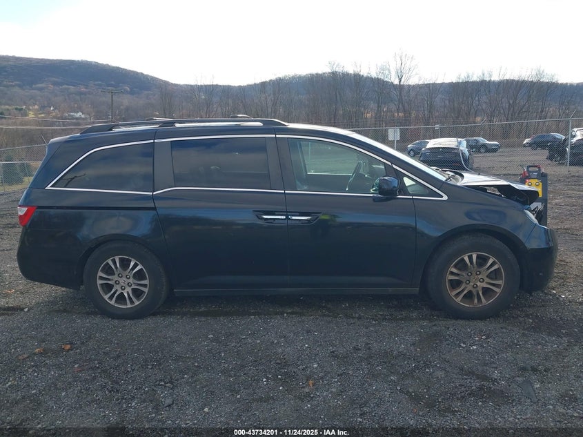 2011 Honda Odyssey Ex-L VIN: 5FNRL5H6XBB032303 Lot: 43734201