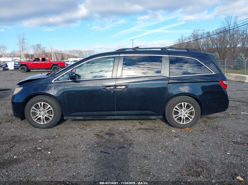 2011 Honda Odyssey Ex-L VIN: 5FNRL5H6XBB032303 Lot: 43734201