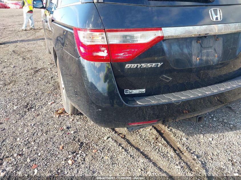 2011 Honda Odyssey Ex-L VIN: 5FNRL5H6XBB032303 Lot: 43734201