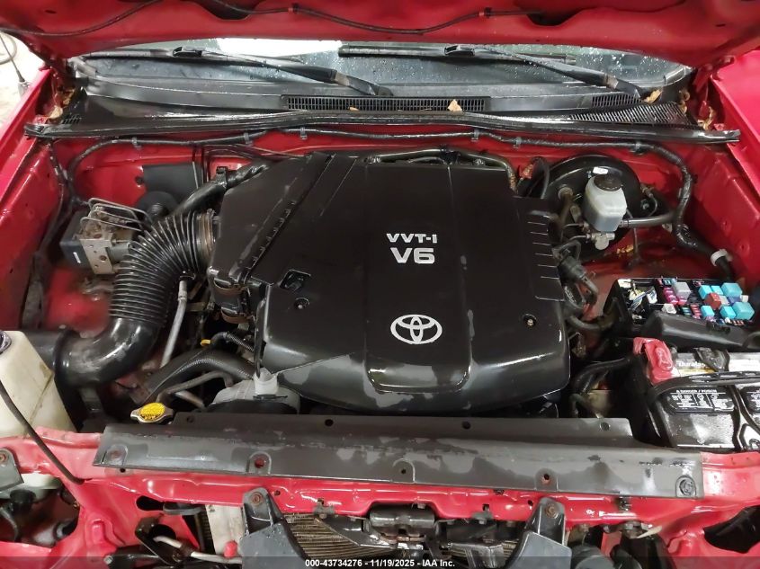 2008 Toyota Tacoma Base V6 VIN: 5TEUU42N38Z523322 Lot: 43734276