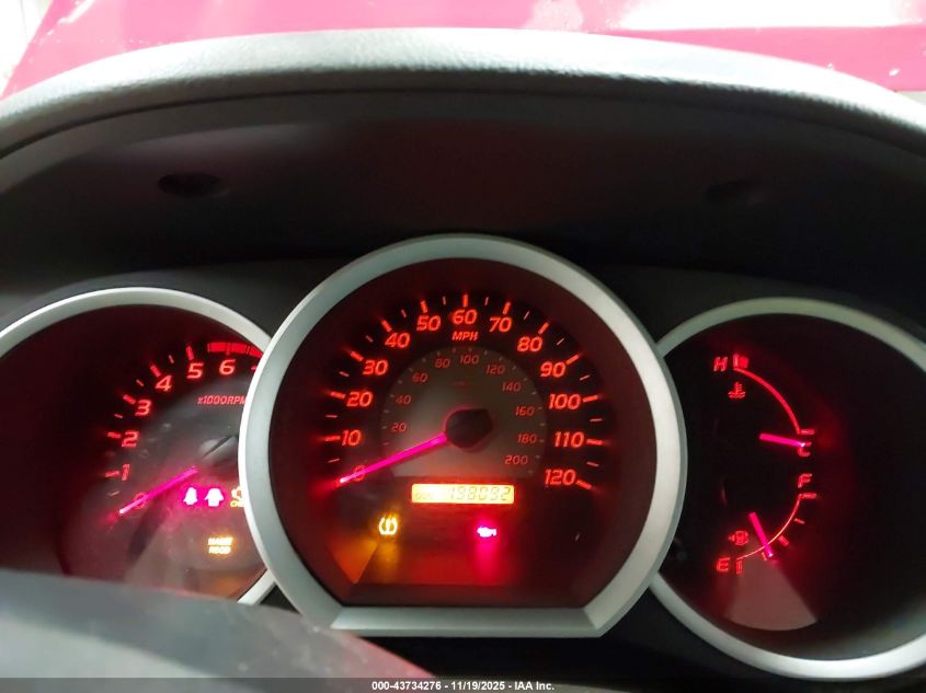 2008 Toyota Tacoma Base V6 VIN: 5TEUU42N38Z523322 Lot: 43734276