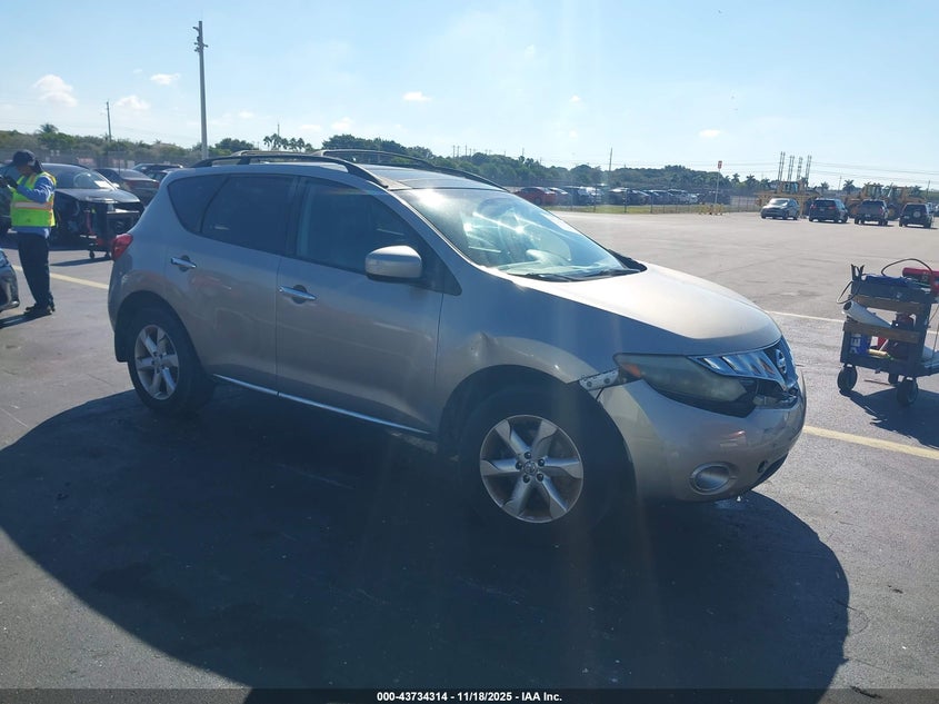 JN8AZ18U89W002455 2009 Nissan Murano Sl auction photo 1