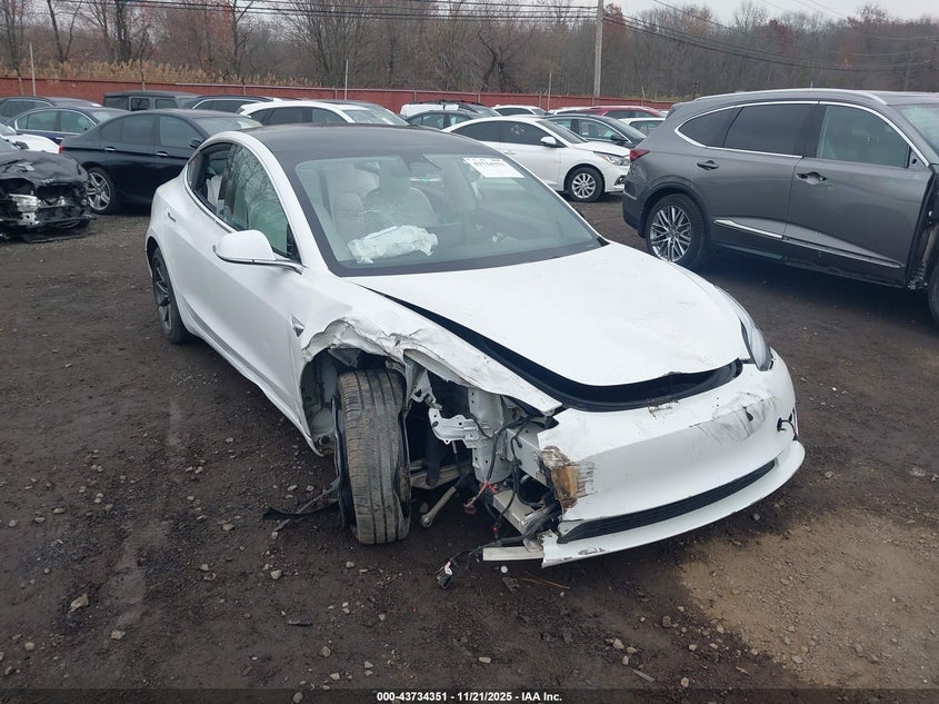 2020 Tesla Model 3 Standard Range Plus Rear-Wheel Drive/Standard Range Rear-Wheel Drive VIN: 5YJ3E1EA5LF615610 Lot: 43734351