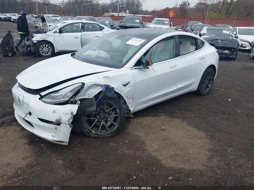 2020 Tesla Model 3 Standard Range Plus Rear-Wheel Drive/Standard Range Rear-Wheel Drive VIN: 5YJ3E1EA5LF615610 Lot: 43734351